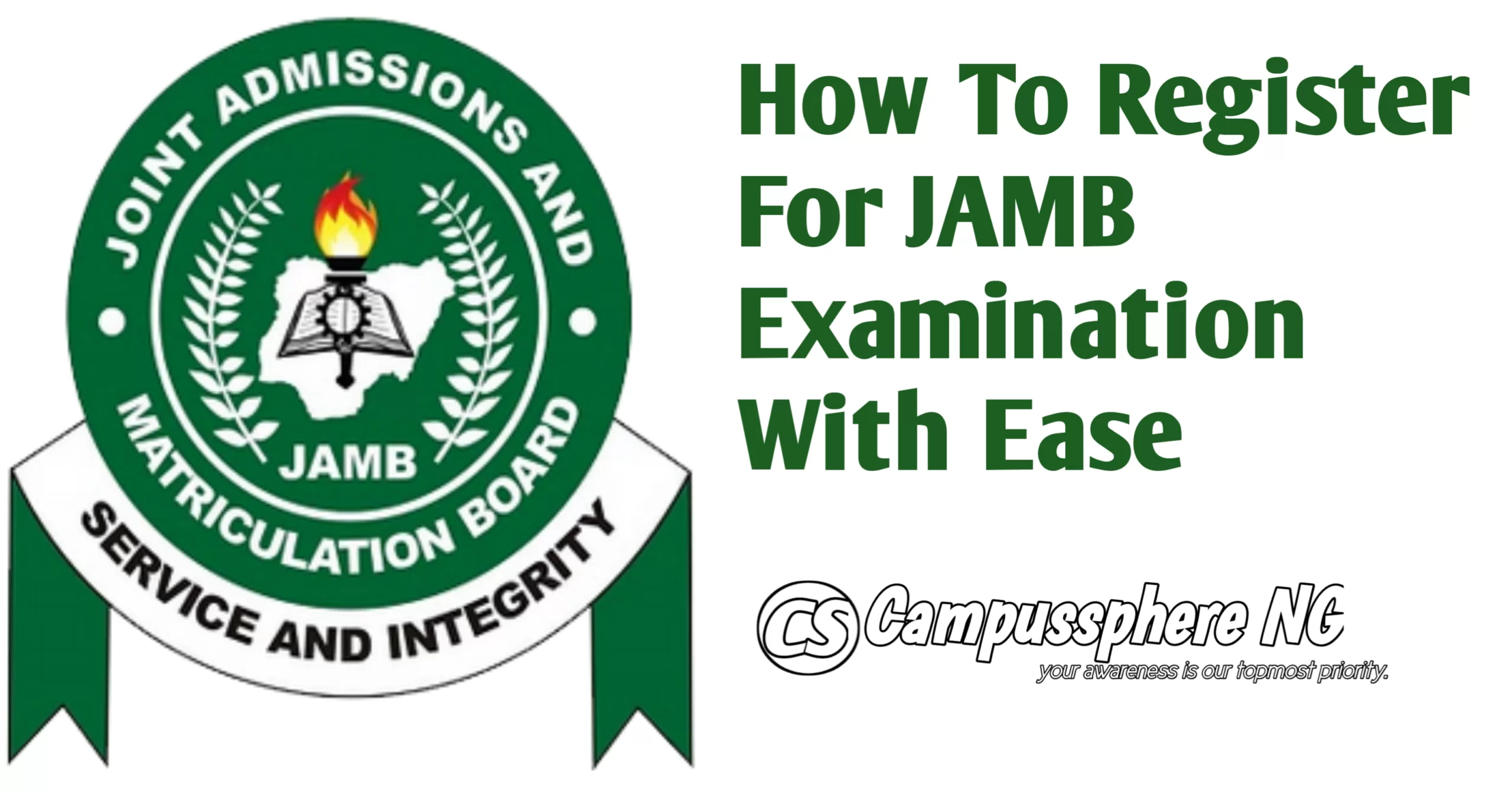 How To Register For JAMB 2025/2026