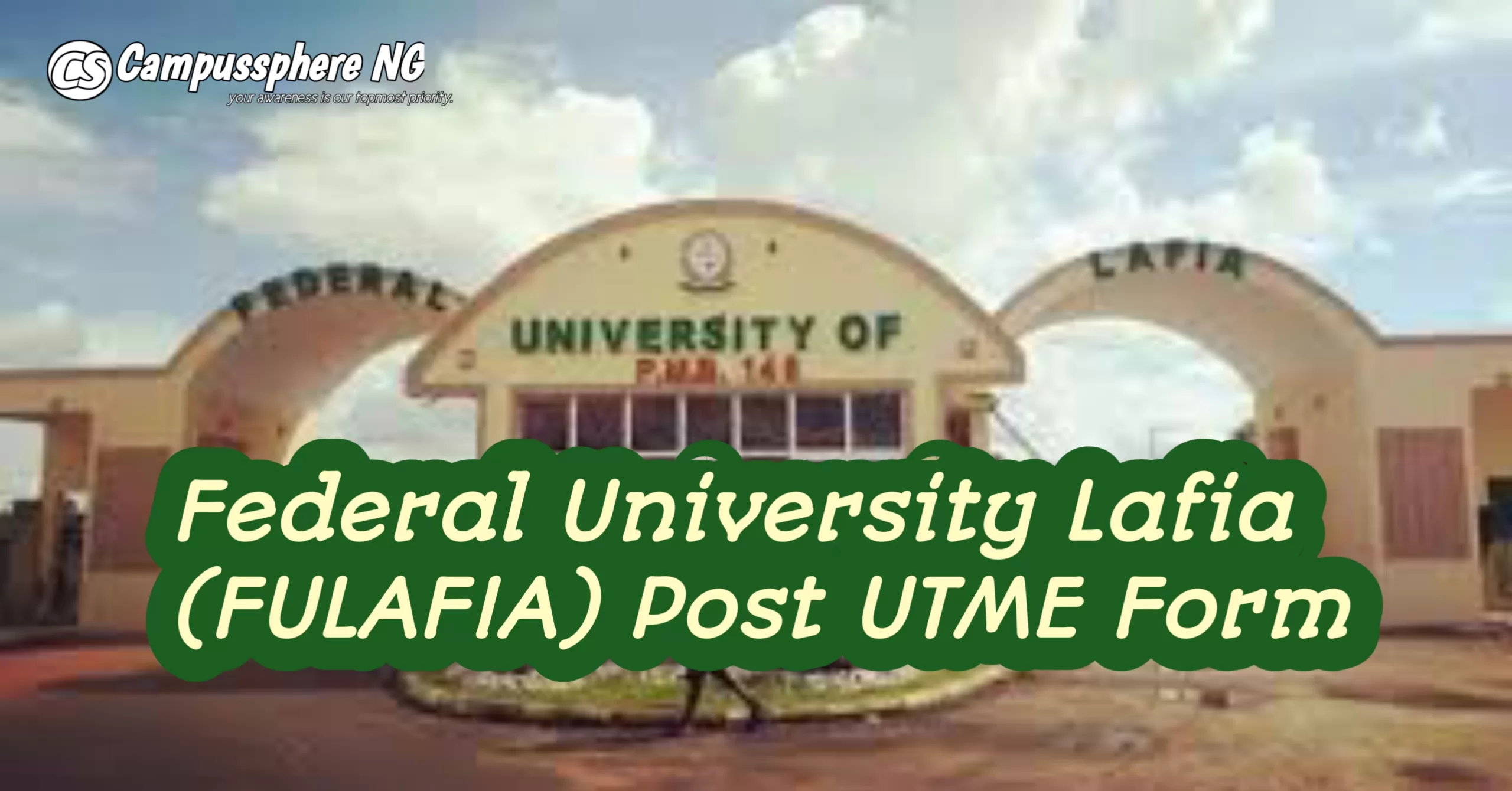 FULAFIA Post UTME Form