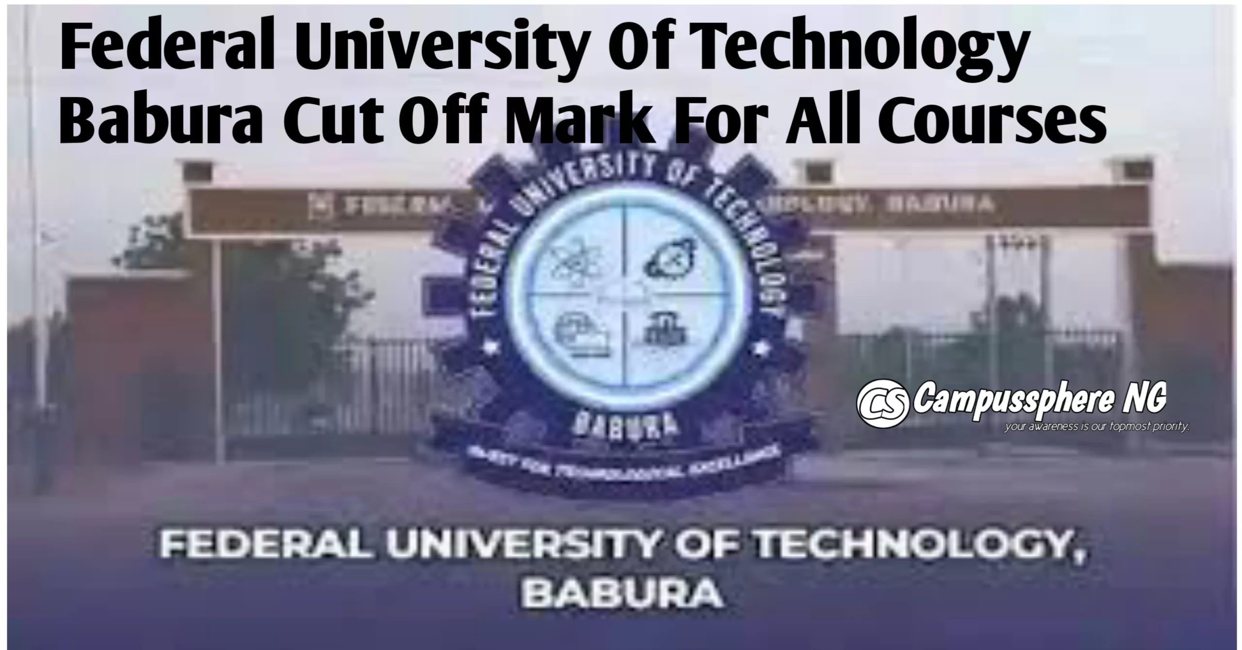 FUT Babura Cut Off Mark