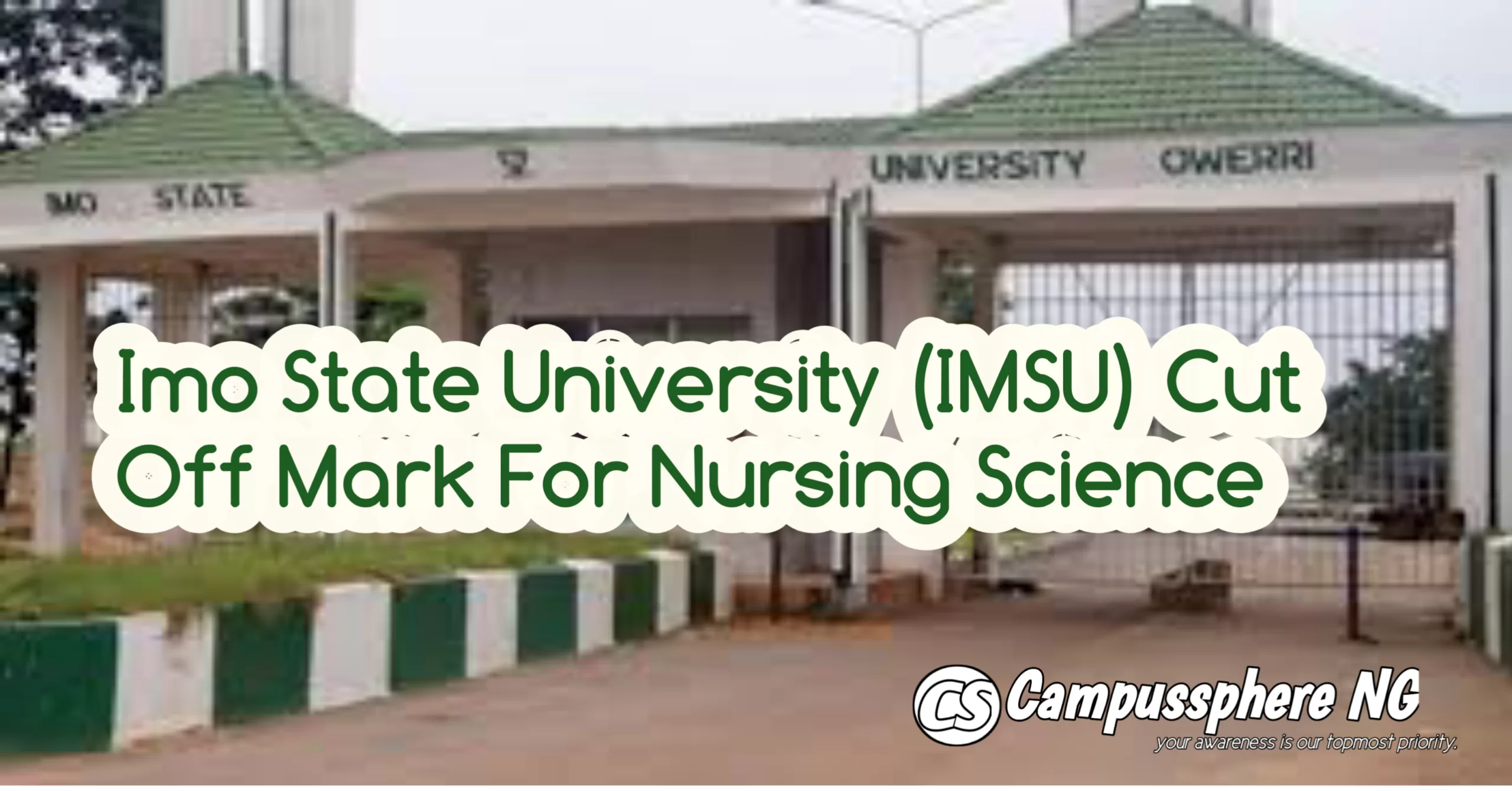 IMSU Cut Off Mark For Nursing