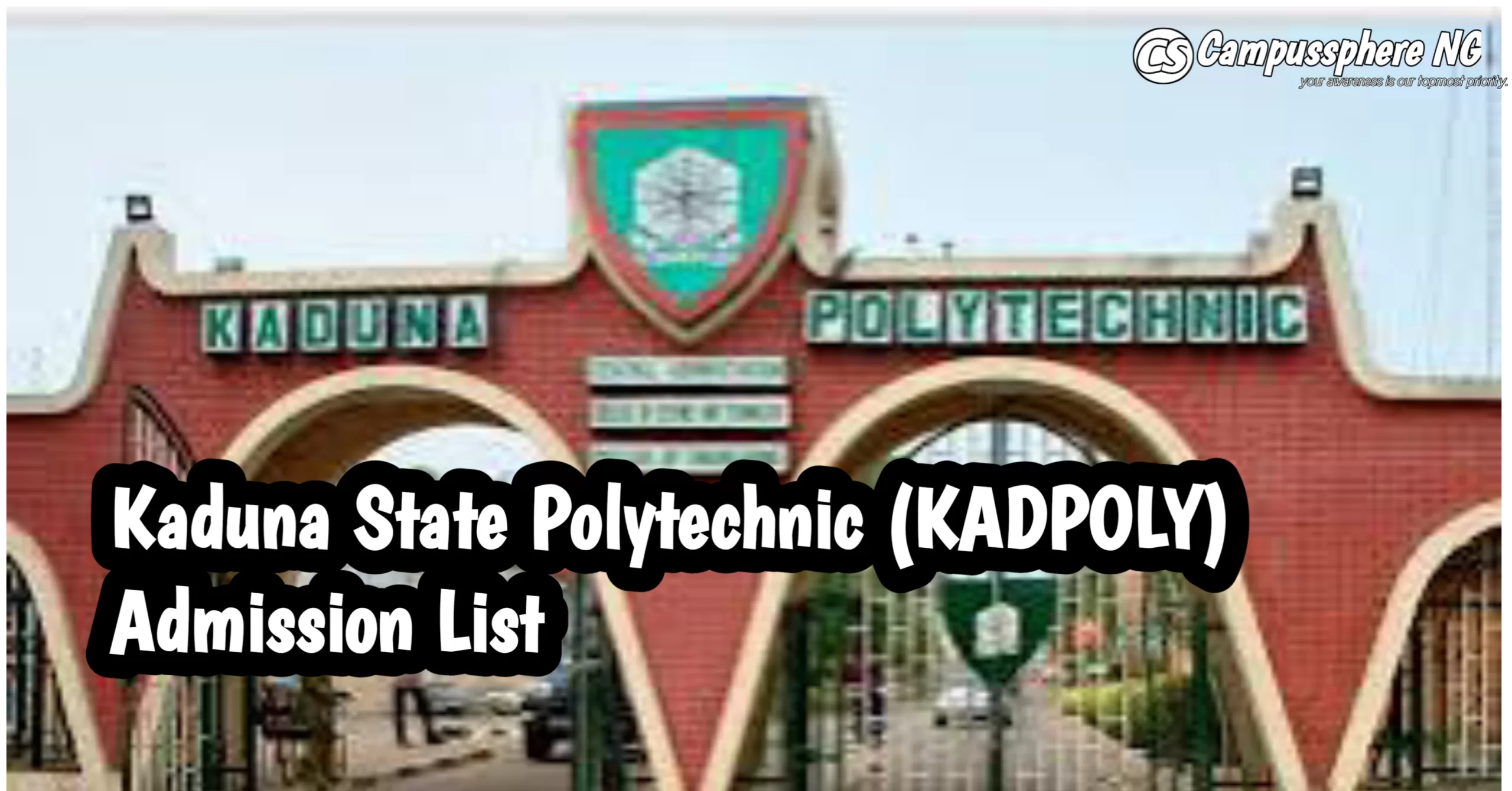 KADPOLY Admission List