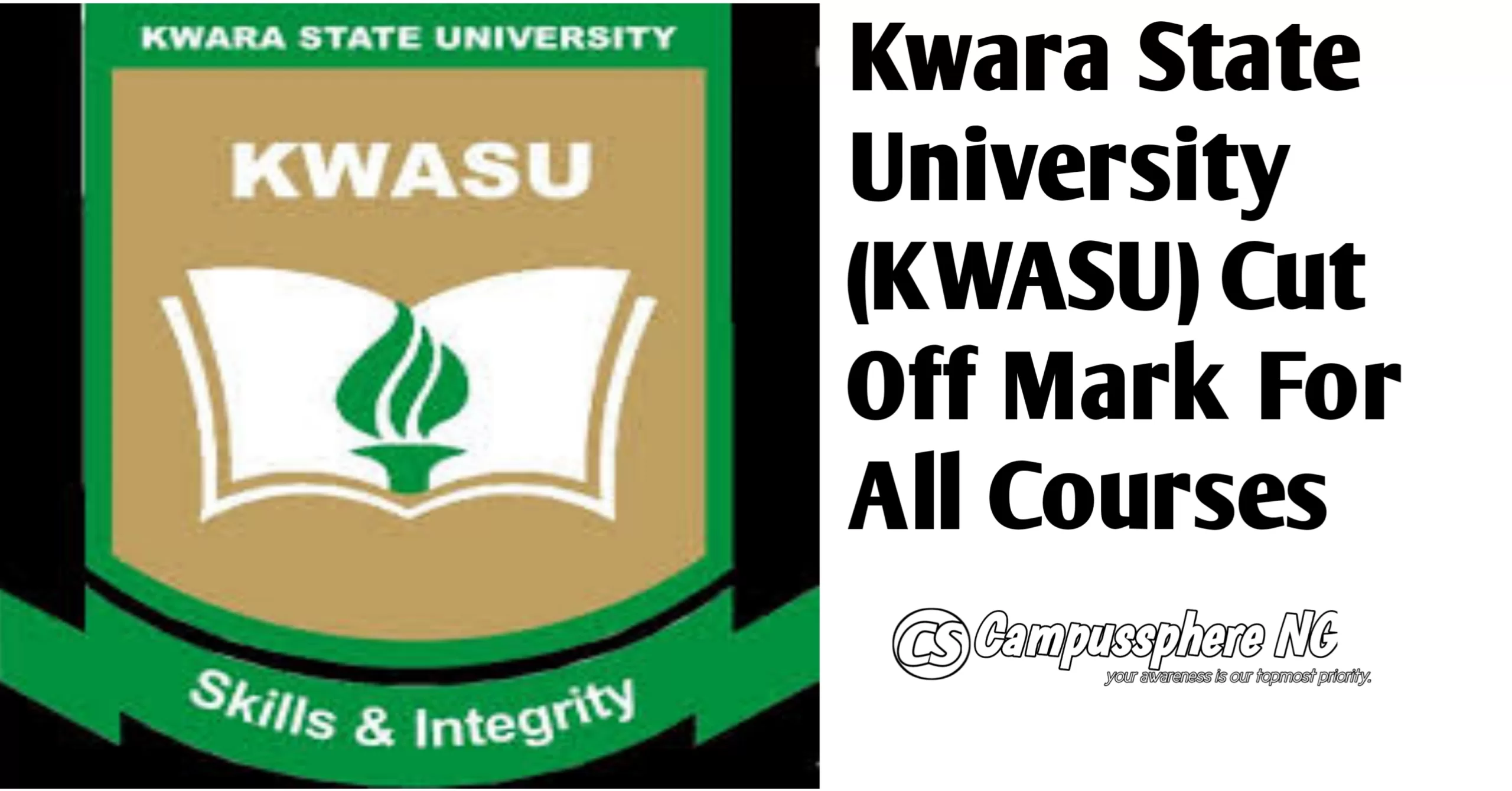 KWASU Cut Off Mark