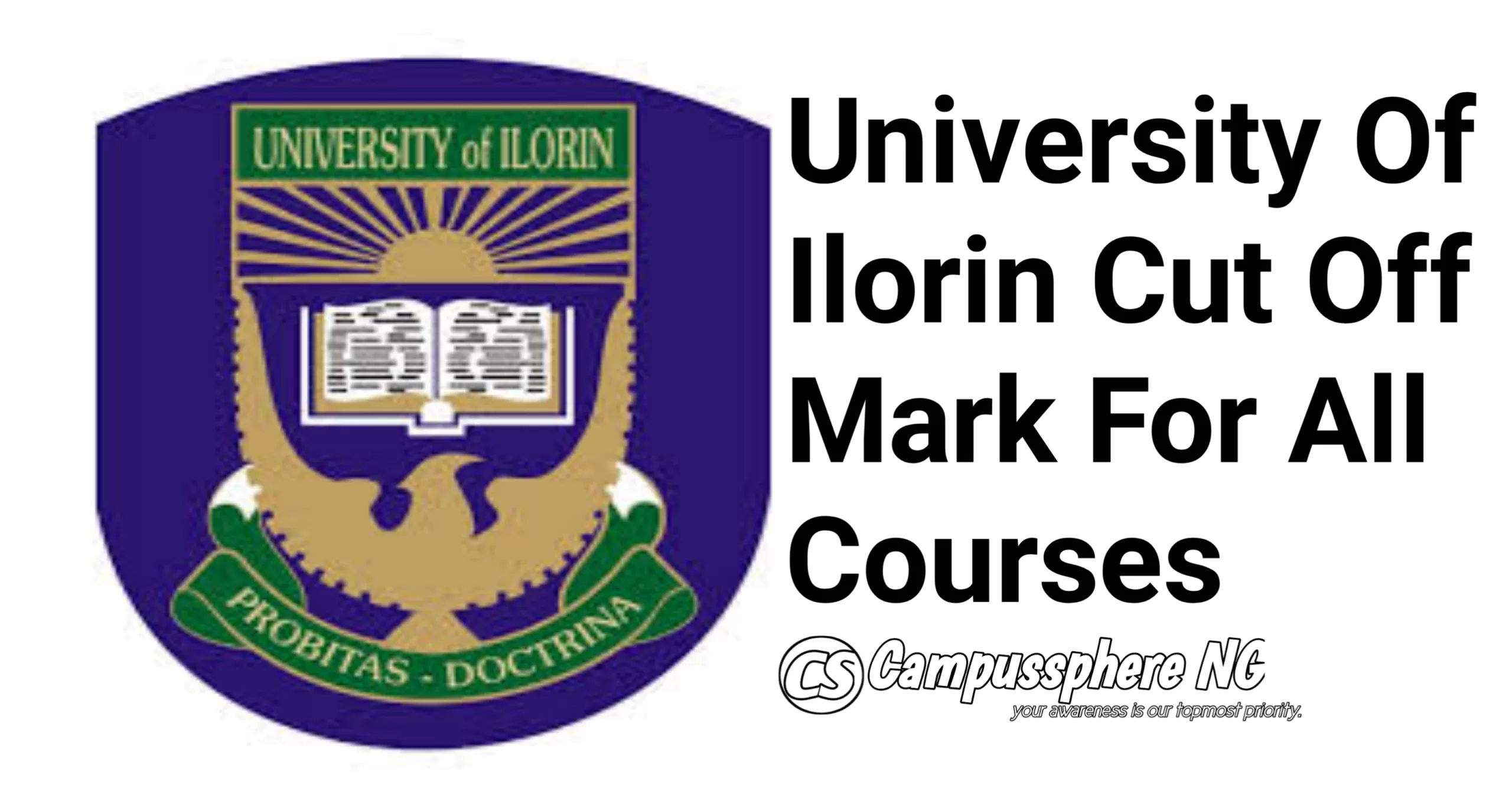 UNILORIN Cut Off Mark