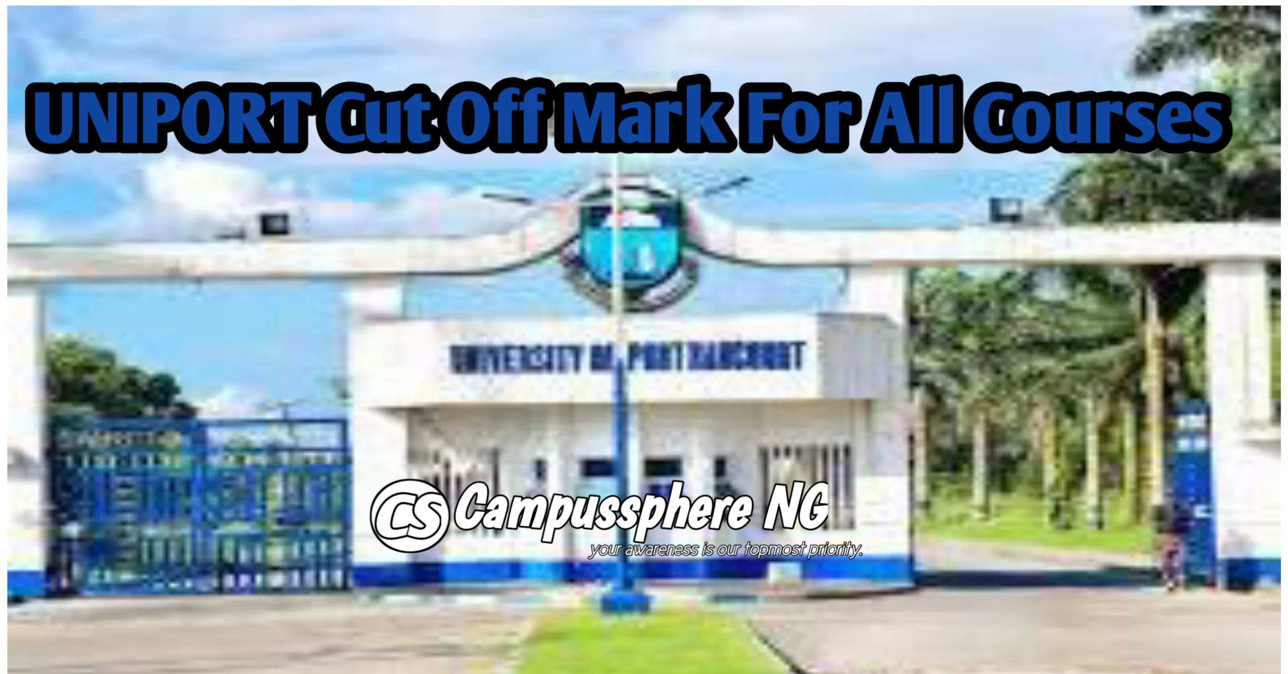 UNIPORT Cut Off Mark