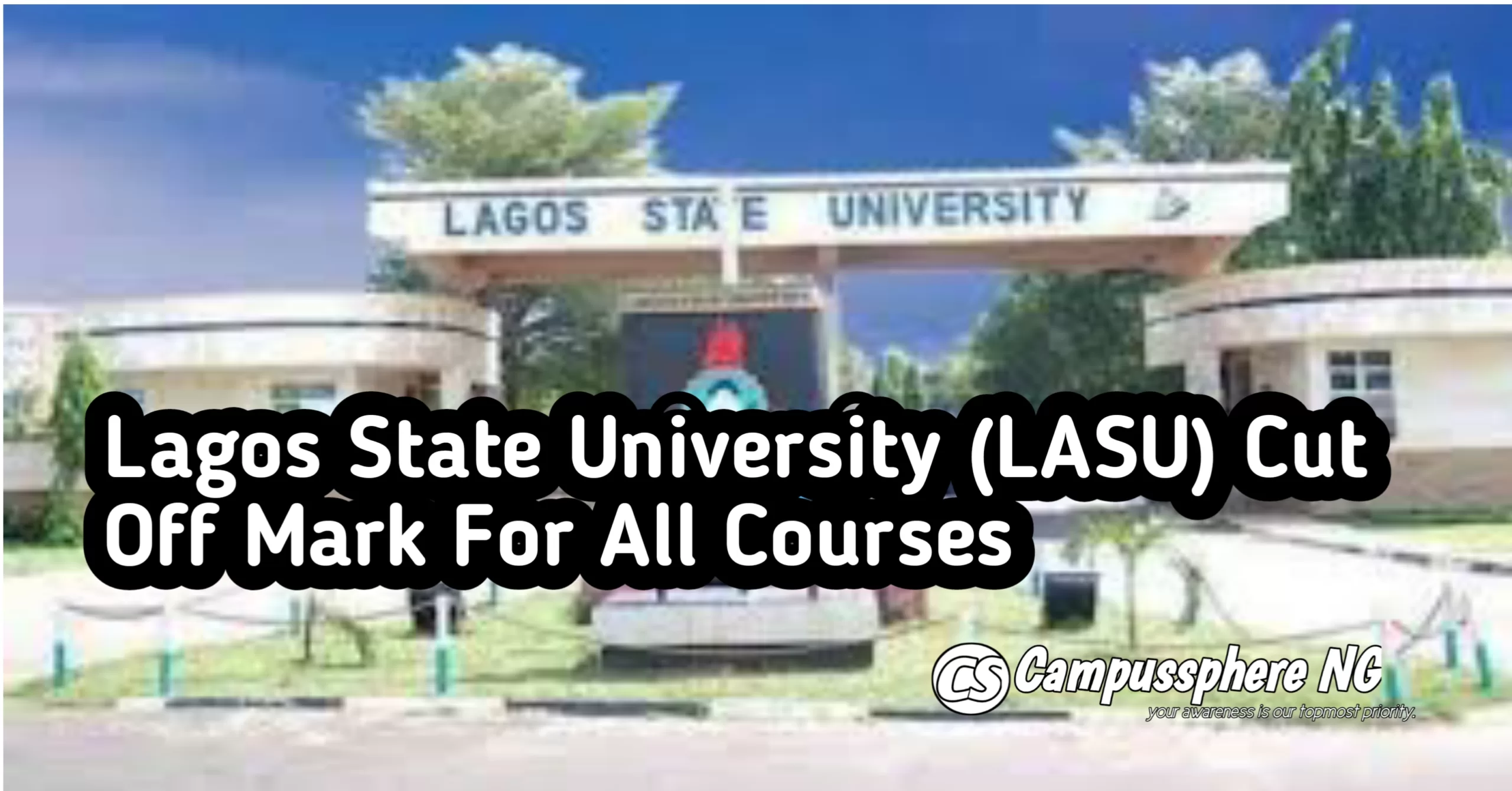 LASU Cut Off Mark